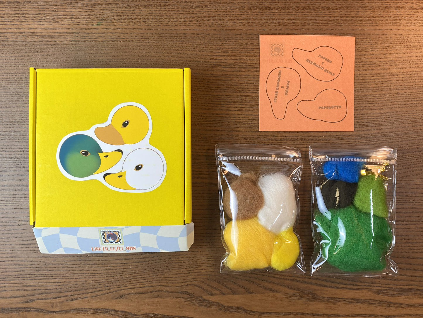 Spille Papere - Minikit NEEDLEFELT