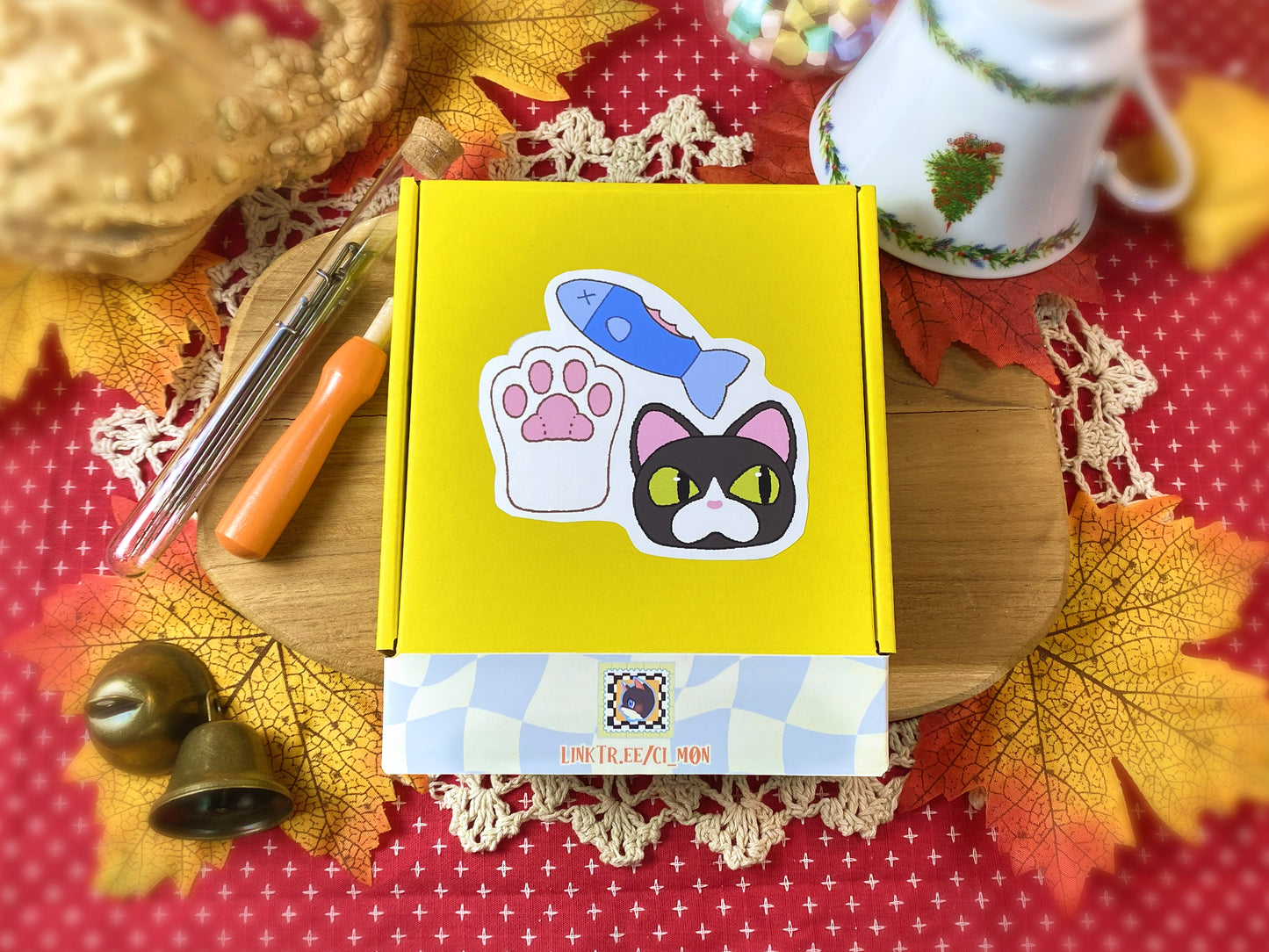 Spille Gatto- Minikit NEEDLEFELT