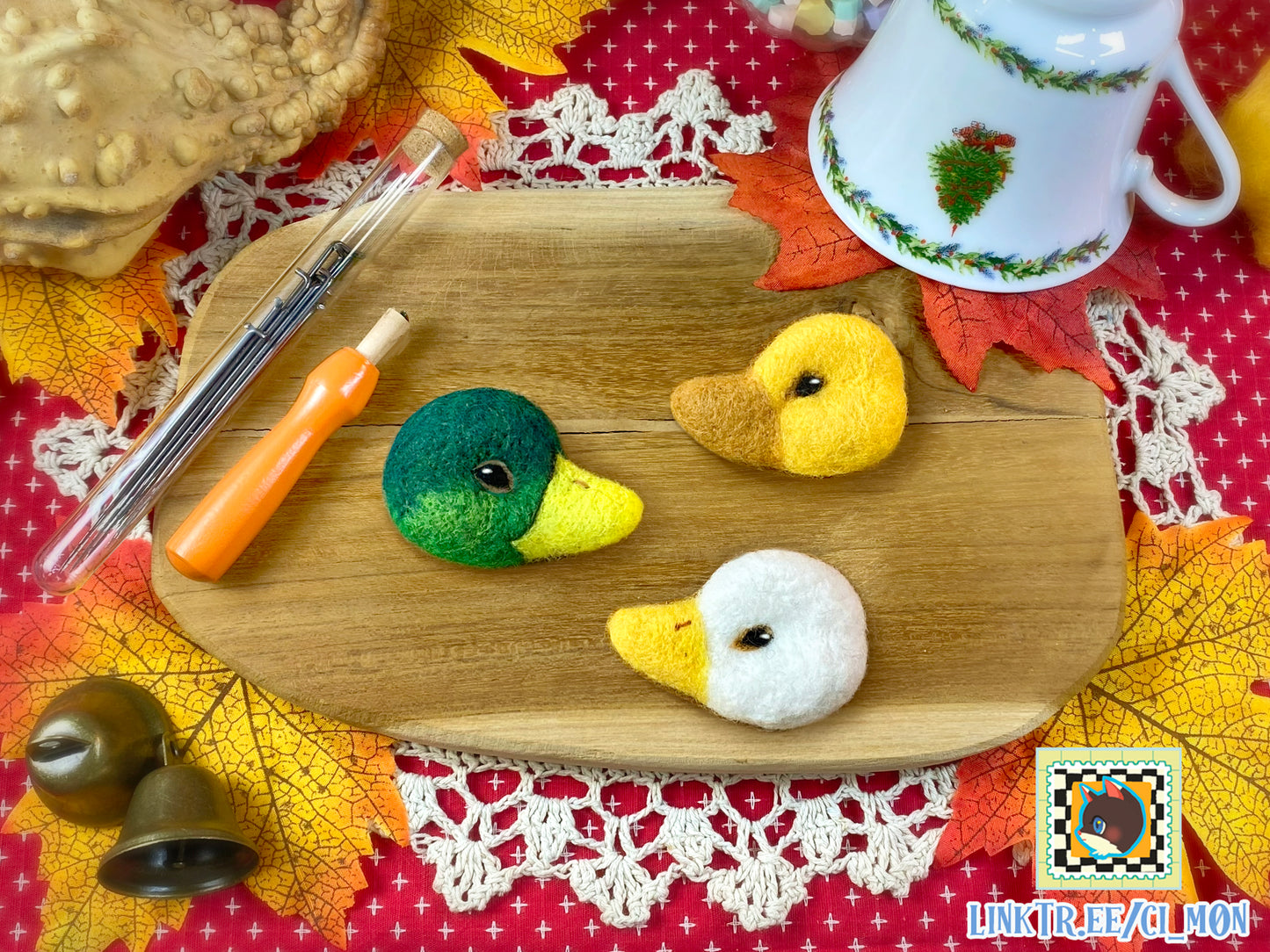 Spille Papere - Minikit NEEDLEFELT