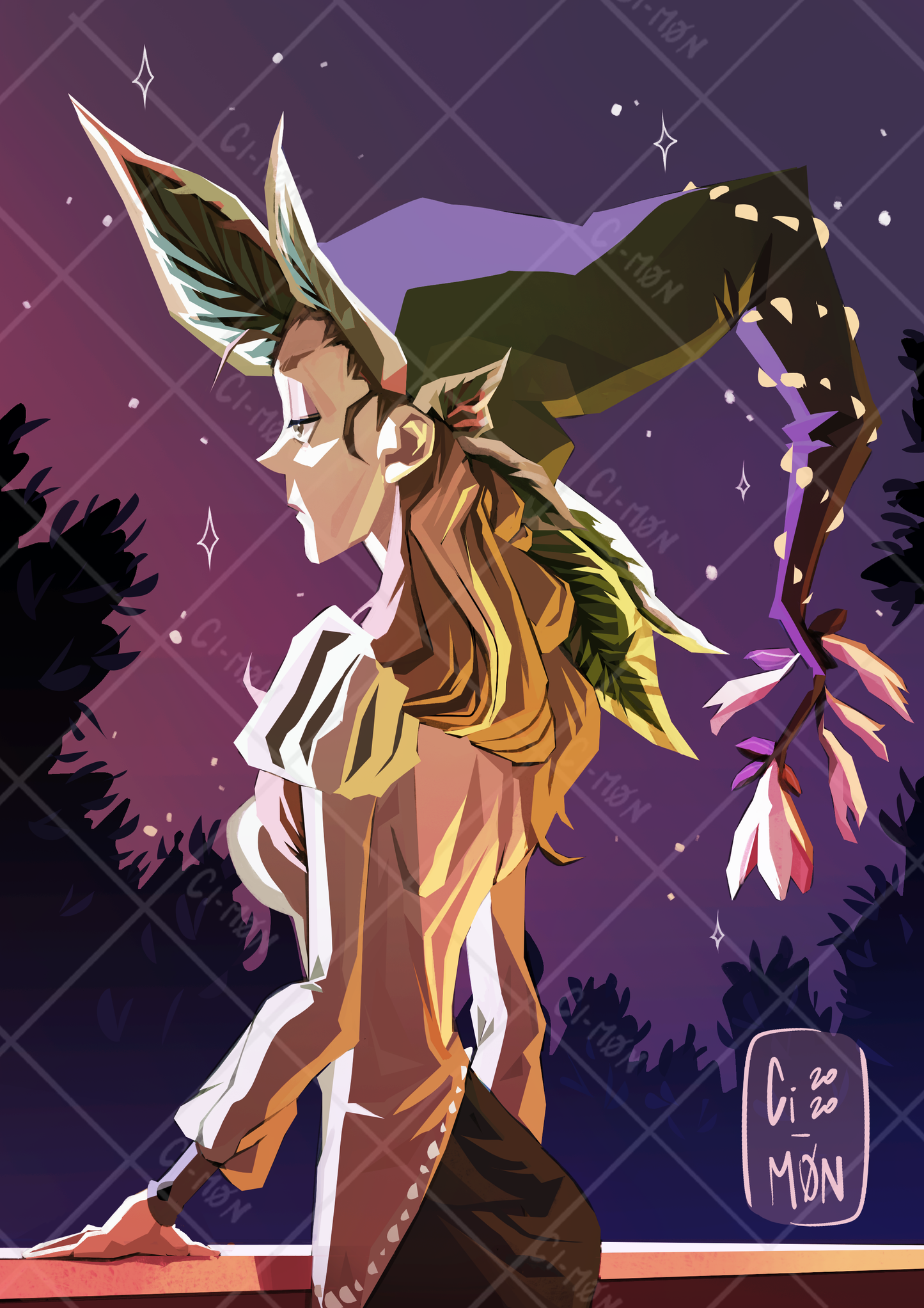 Stampa Strega della Hosta