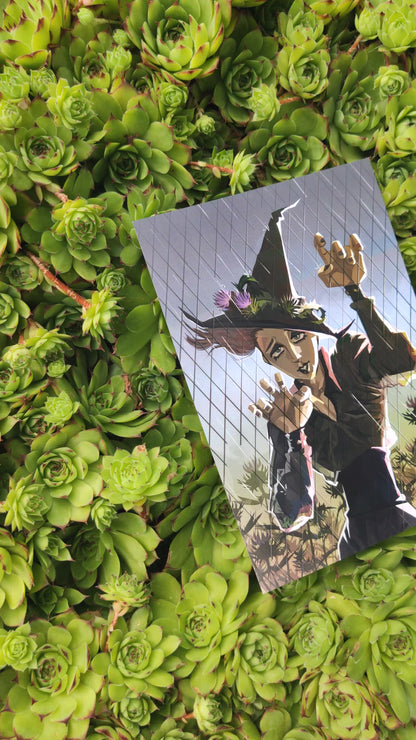 Stampa Strega del Cardo