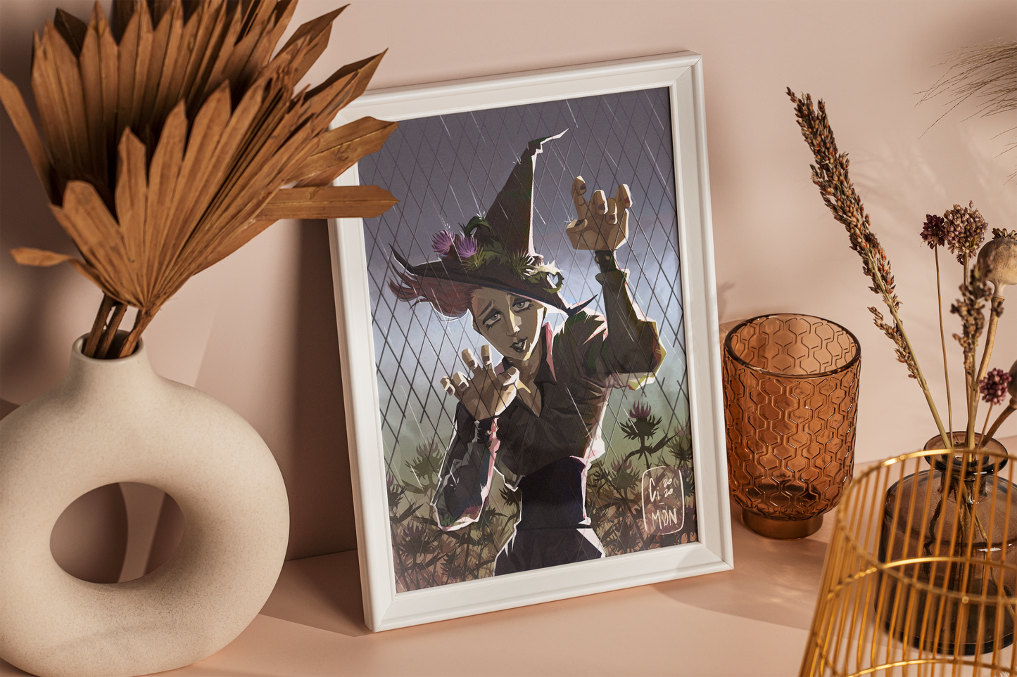 Stampa Strega del Cardo